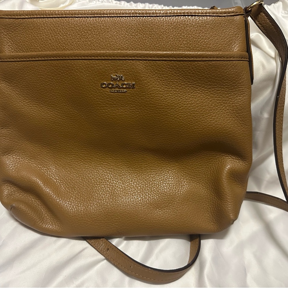 Coach Brown Leather Interior Bag